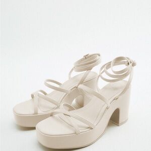 Chunky heeled platform heels!